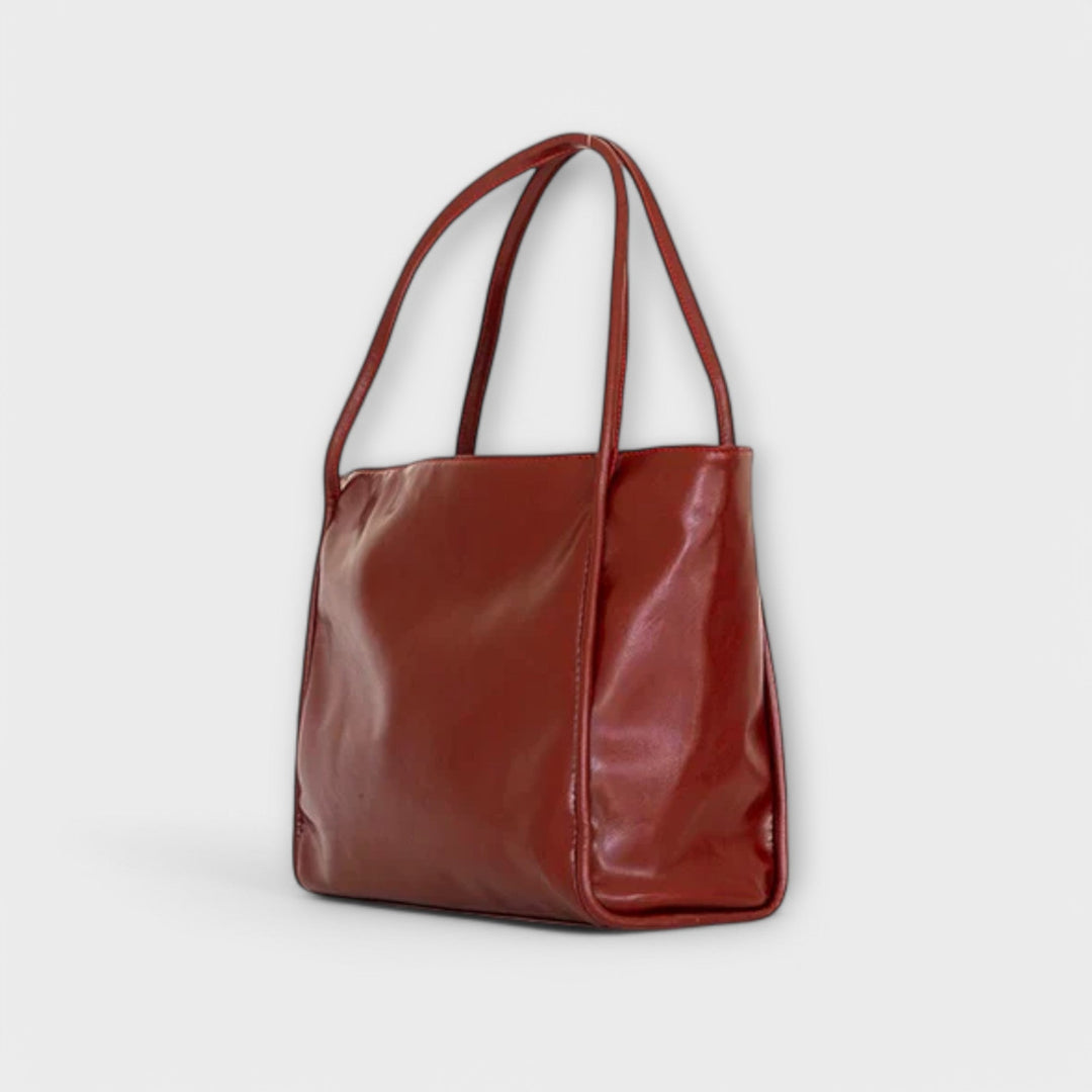 Women's Structured Handbag in Black - View 8 | Bellmere