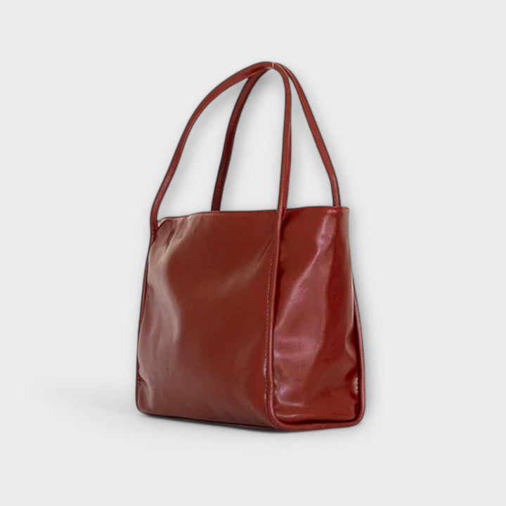 Women's Structured Handbag in Black - View 8 | Bellmere