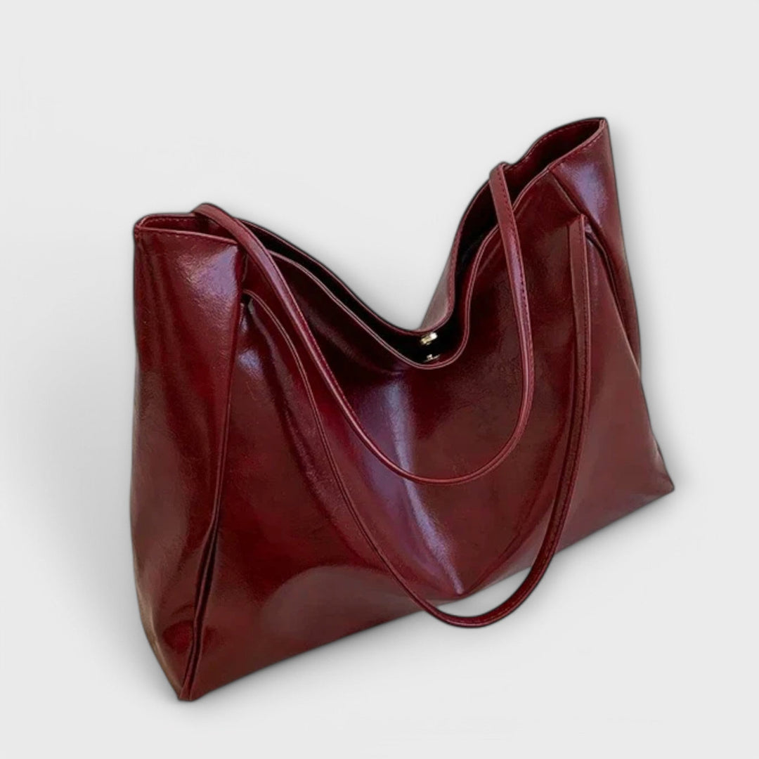 Women's Structured Handbag in Black - View 11 | Bellmere