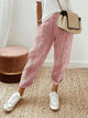 Women's Striped Pants in Blue (Almost Sold Out) - View 2 | Bellmere