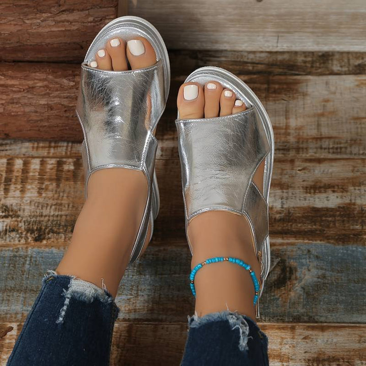 Women's Sandals Sandale in Silver - View 5 | Bellmere