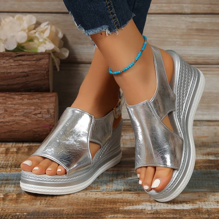 Women's Sandals Sandale in Silver | Bellmere