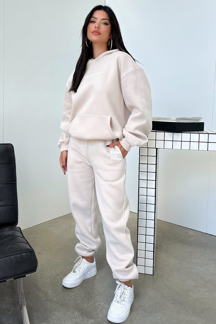 Women's bone cropped hoodie with hood, pouch pocket and long sleeves