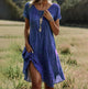 Boho Chic Summer Dress in Multicolor - View 3 | Bellmere