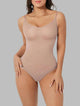 High-Waisted Shapewear Bodysuit in Black - View 6 | Bellmere
