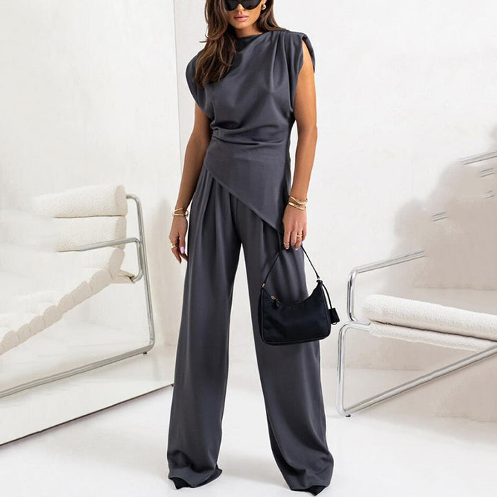 Women's Two-Piece Ensemble Kleidung & Accessoires in Dark Gray - View 9 | Bellmere