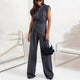 Women's Two-Piece Ensemble Kleidung & Accessoires in Dark Gray - View 16 | Bellmere
