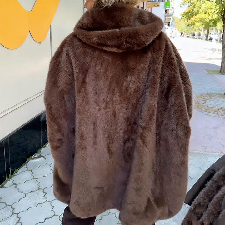 Women's oversized winter coat