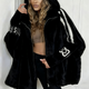 Women's oversized winter coat