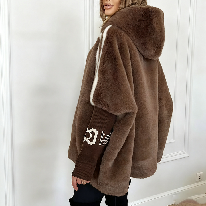 Women's oversized winter coat