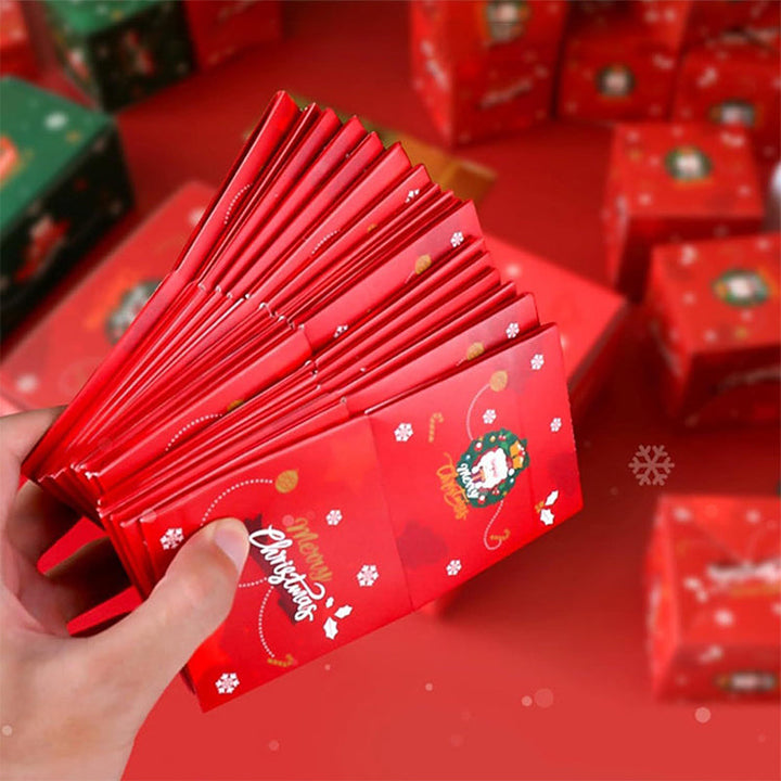 Pop-up money gift box for surprise cash presents