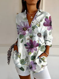 Fleurs violettes