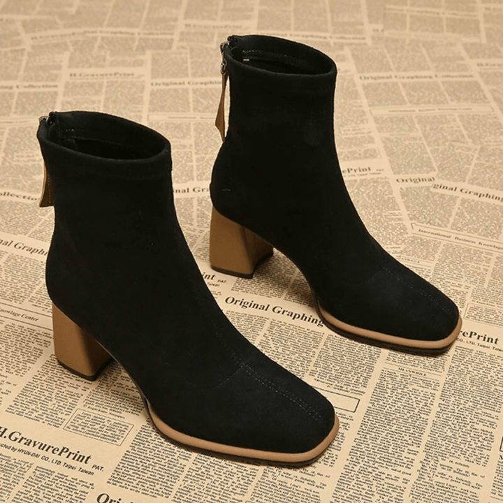 Women's Comfort Boots in Tuscan Sand - View 9 | Bellmere