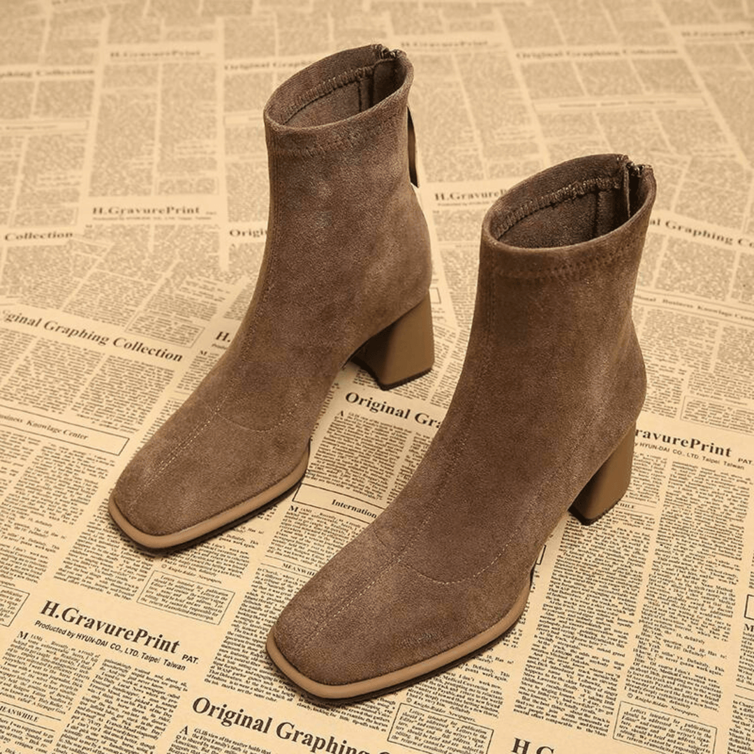 Women's Comfort Boots in Tuscan Sand - View 4 | Bellmere