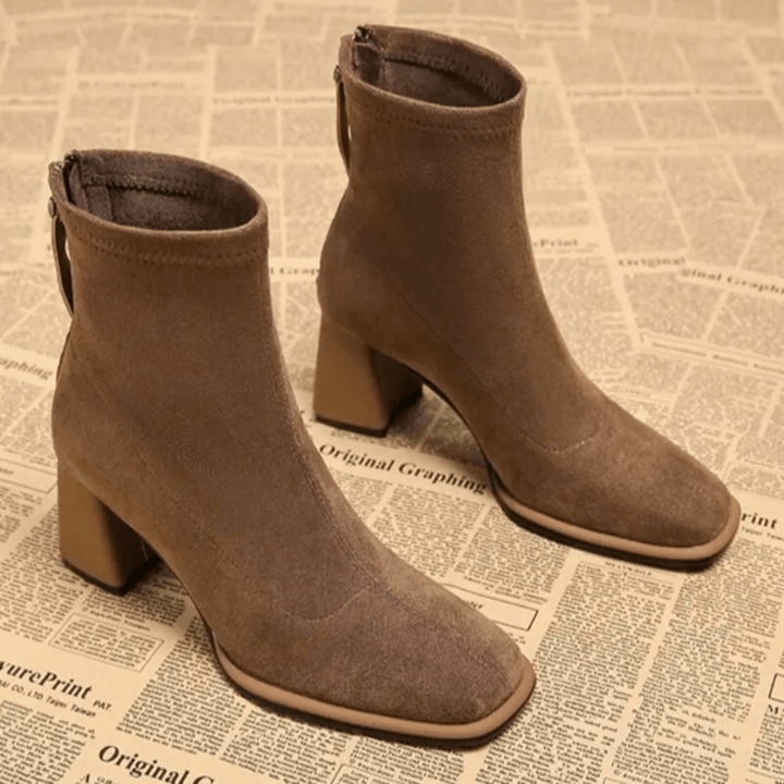 Women's Comfort Boots in Tuscan Sand - View 5 | Bellmere