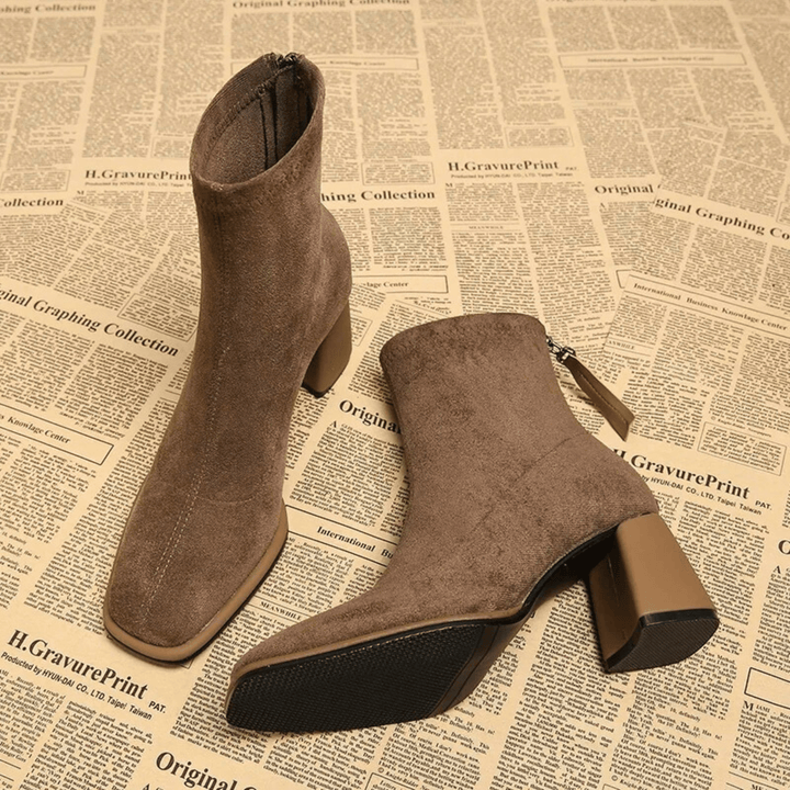 Women's Comfort Boots in Tuscan Sand - View 3 | Bellmere