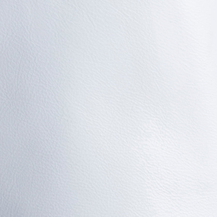 White women's knee-high boots with square toes and low block heels